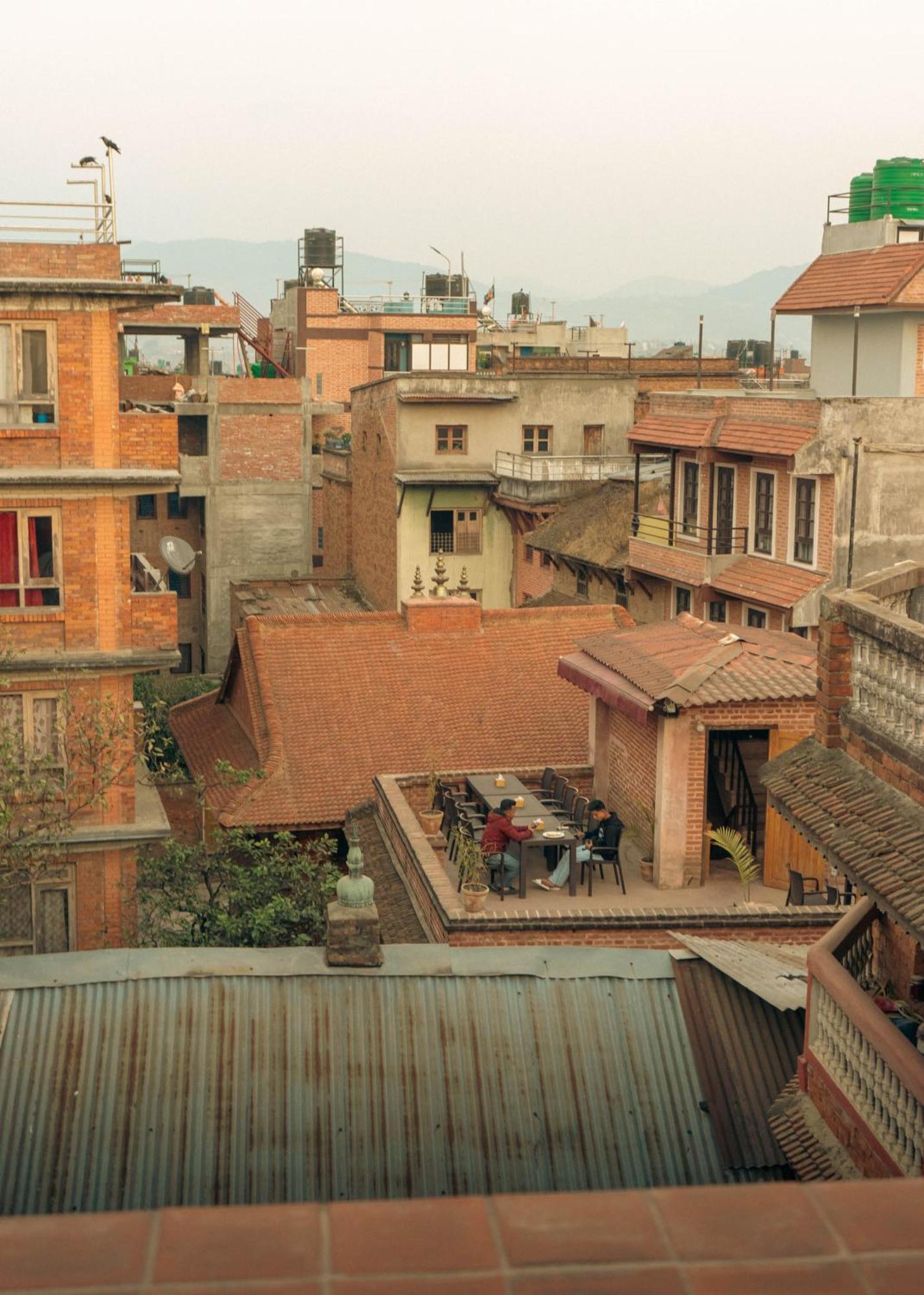 Manju Baha Hotel School Bhaktapur Bagian luar foto