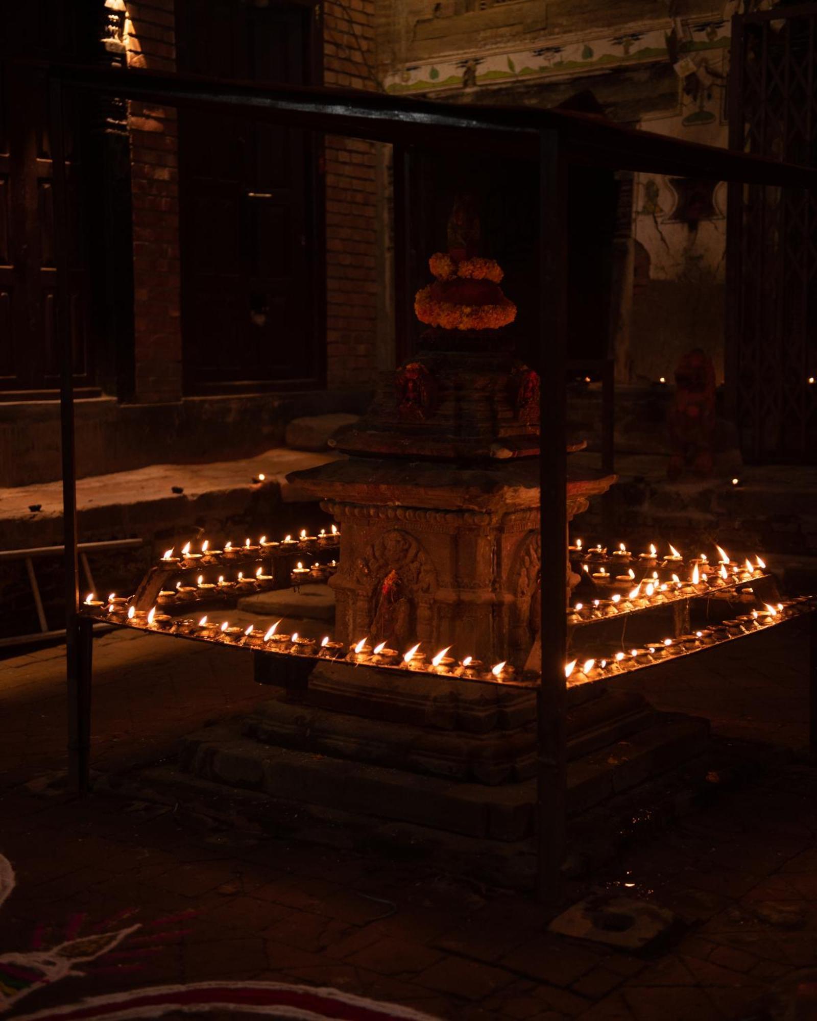 Manju Baha Hotel School Bhaktapur Bagian luar foto