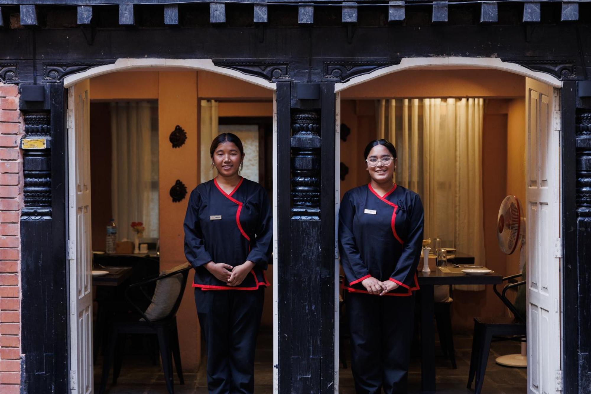Manju Baha Hotel School Bhaktapur Bagian luar foto
